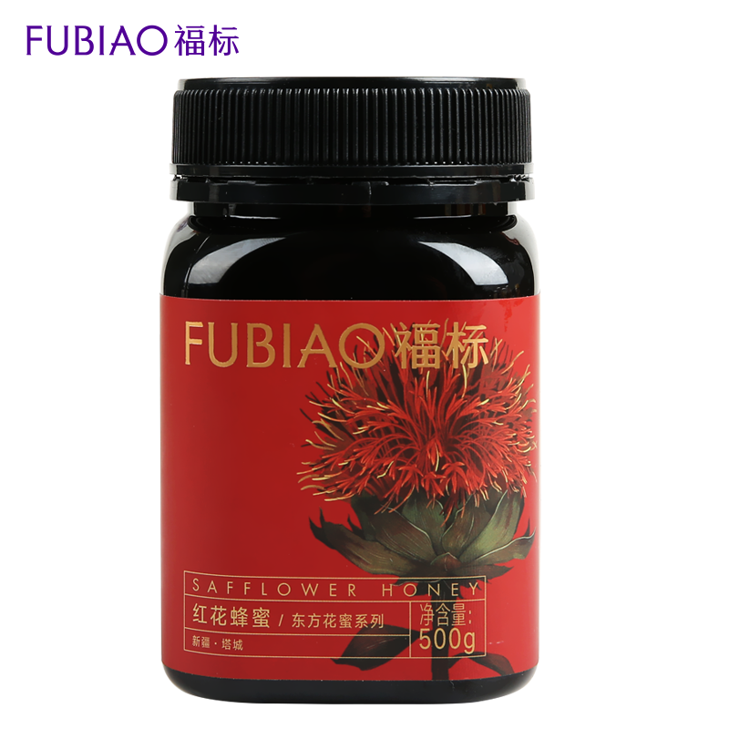 福标 天然红花蜂蜜 500g/瓶装